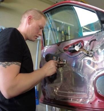 Car Front Driver Side Window Repair