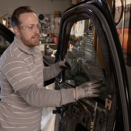 Front Passenger Window Glass Abu Dhabi